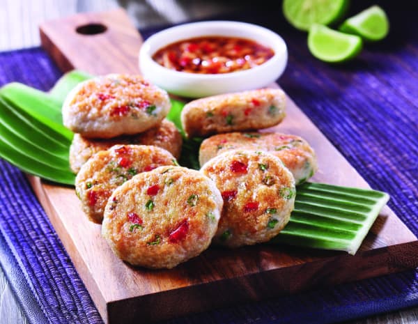Thai Style Pan Fried Fish Patties