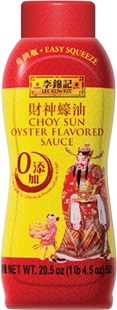 Choy Sun Oyster Flavored Sauce, 20.5oz (1lb 4.5oz) 580 g, Squeezable bottle