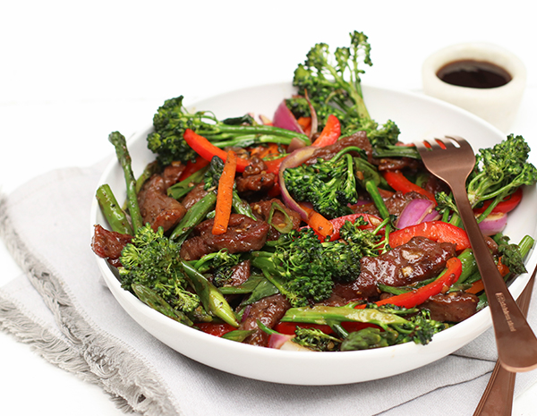 Chinese Stir Fried Beef with Oyster Sauce