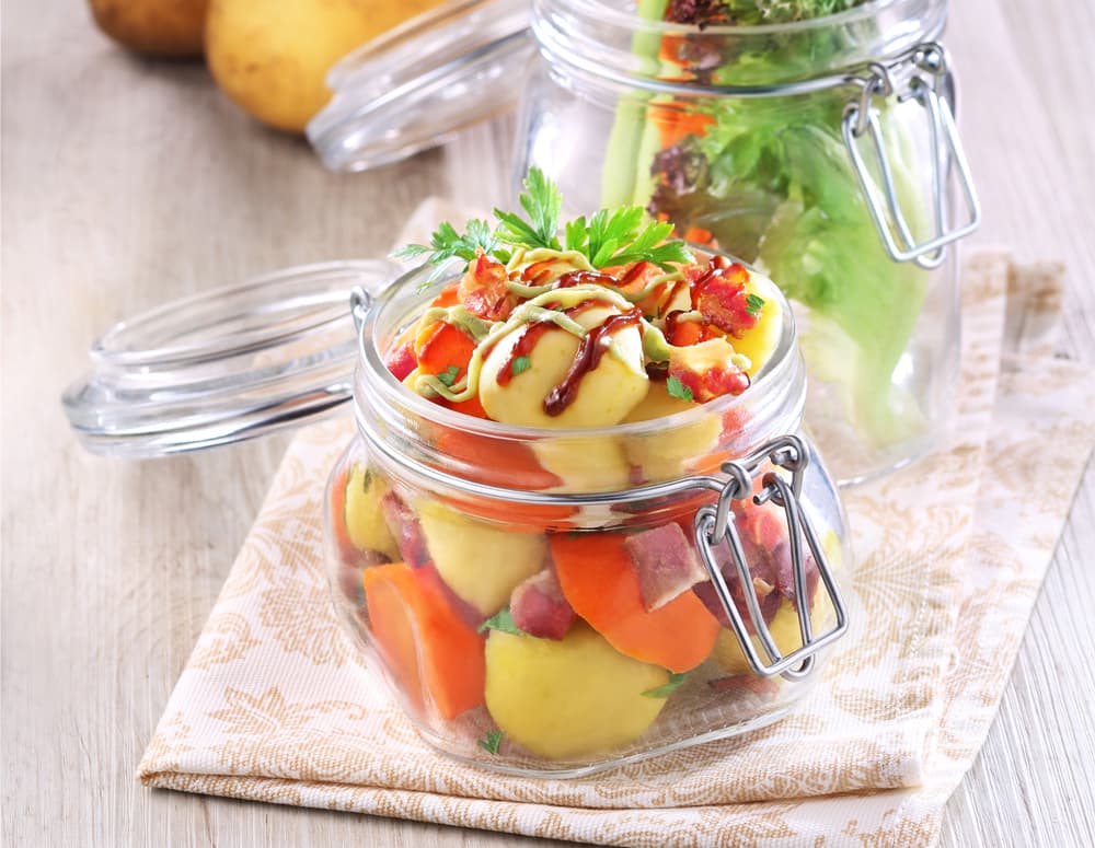Recipe Potato and Bacon Salad with Avocado Hoisin Dressing