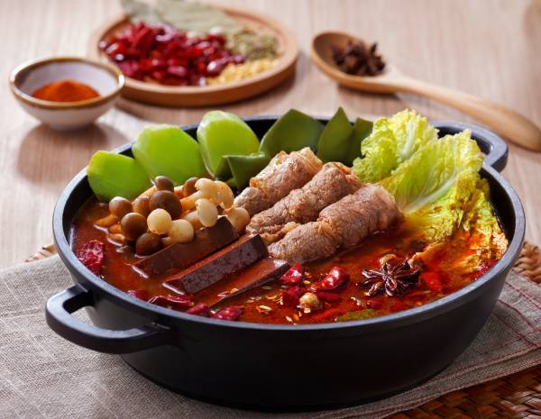 Sichuan Style Mala Hot Pot