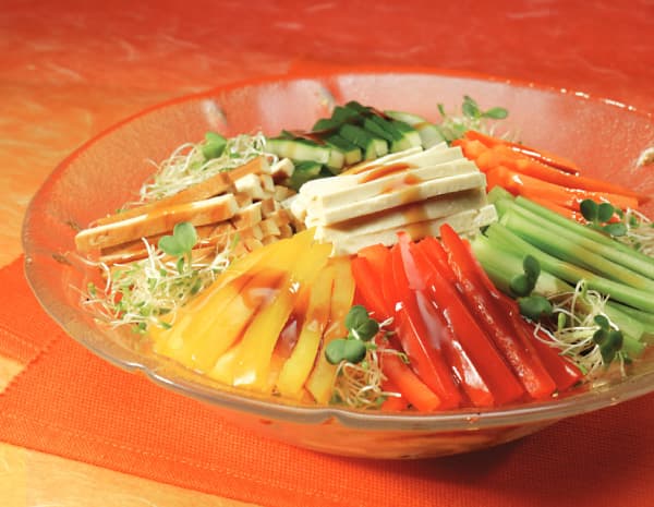 Assorted Vegetables in Seasoned Soy Sauce for Seafood