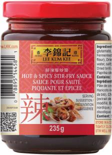Hot & Spicy Stir-Fry Sauce, 235 g, Jar