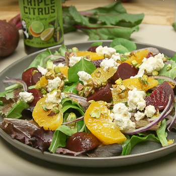 Recipe Beet And Goat Cheese Salad With Triple Citrus S