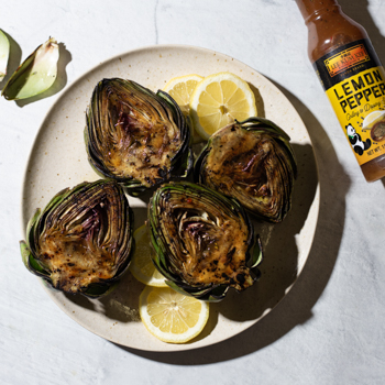 Grilled Artichokes with Lemon  Garlic S