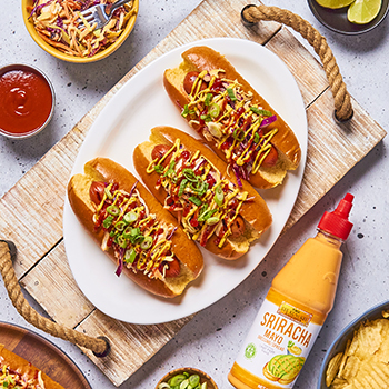 Recipe Korean Style Slaw Hot Dogs S