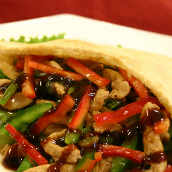 Recipe Leftover Turkey Wrap with Oyster Flavored Sauce