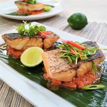 Recipe Pan Fried Fish with Fine Shrimp Sauce and Chili S (1)