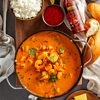 Recipe Pineapple and Shrimp Red Curry Soup S