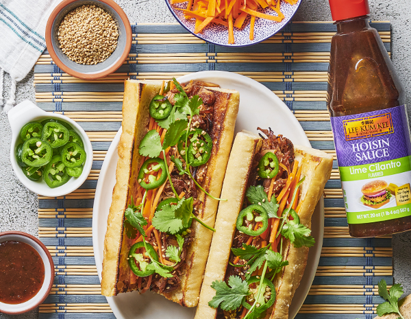 Recipe Slow Cooker Pulled Pork Banh Mi Sandwiches