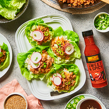 Recipe Sweet and Spicy Lettuce Wraps S