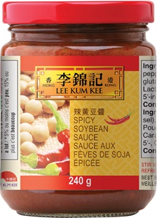 Sauce aux fèves de soja épicée, 240g, bocal
