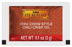 Chiu Chow Style Chili Crisp Oil, 0.1 oz (3 g), Packet