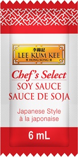 Sauce de soja Chef's Select 6 mL, sachet