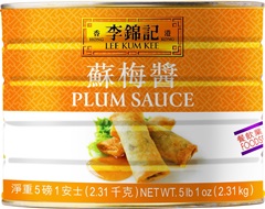 Plum Sauce, 5 lb 1 oz (2.31 kg) can