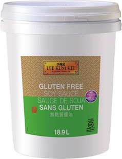 Sauce de soja sans gluten, 18.9 L, Pail