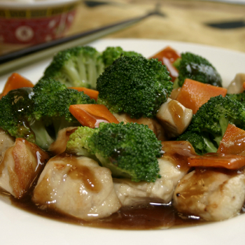 Recipe Broccoli Chicken with Oyster Flavored Sauce