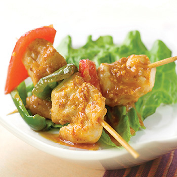 Recipe Chicken Skewers in Satay Sauce S