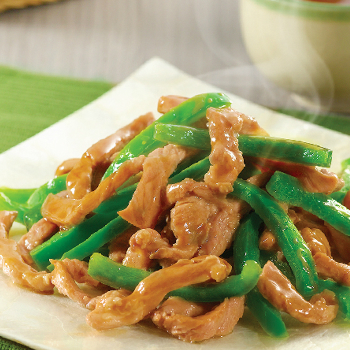 Recipe Stir-Fried Pork with Green Bell Peppers