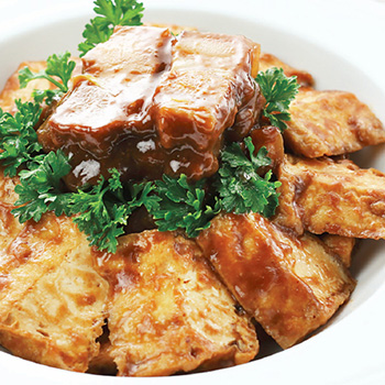Recipe Stir-Fried Tofu and Pork with Soybean Sauce