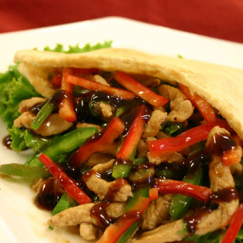 Recipe Turkey Wrap with oyster Flavored Sauce